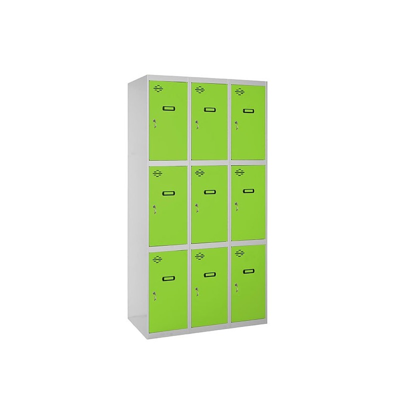 SIMONLOCKER DESM. 3 PUERTAS 3/9 300 (900) GR/VE