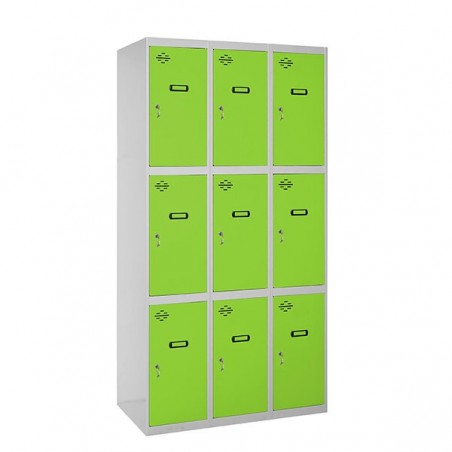 SIMONLOCKER DESM. 3 PUERTAS 3/9 300 (900) GR/VE