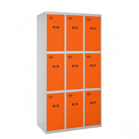 SIMONLOCKER DESM. 3 PUERTAS 3/9 400 (1200) GR/NA