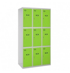 SIMONLOCKER DESM. 3 PUERTAS 3/9 400 (1200) GR/VE