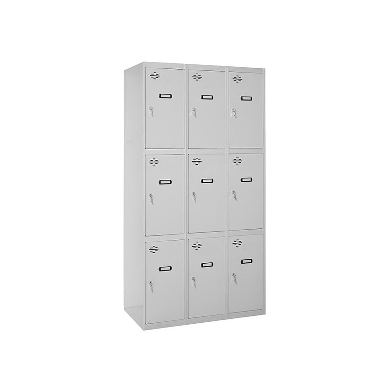 SIMONLOCKER DESM. 3 PUERTAS 3/9 400 (1200) GRIS