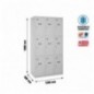SIMONLOCKER DESM. 3 PUERTAS 3/9 400 (1200) GRIS