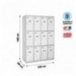 SIMONLOCKER DESM. 3 PUERTAS 4/12 300 (1200) GR/B
