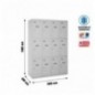 SIMONLOCKER DESM. 3 PUERTAS 4/12 400 (1600) GRI