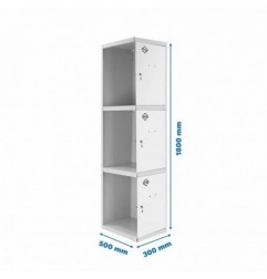 SIMONLOCKER PROF.DISM.3 PUERTA 1/3 300 ADI GR/BL
