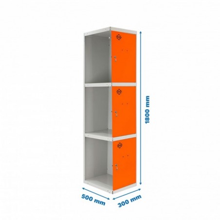SIMONLOCKER PROF.DISM.3 PUERTA 1/3 300 ADI GR/NA