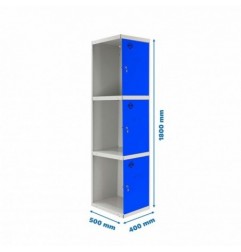 SIMONLOCKER PROF.DISM.3 PUERTA 1/3 400 ADI GR/AZ