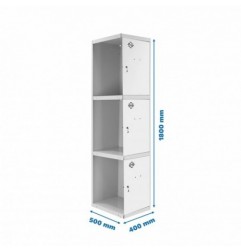 SIMONLOCKER PROF.DISM.3 PUERTA 1/3 400 ADI GR/BL