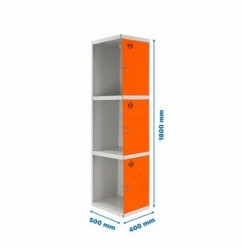 SIMONLOCKER PROF.DISM.3 PUERTA 1/3 400 ADI GR/NA