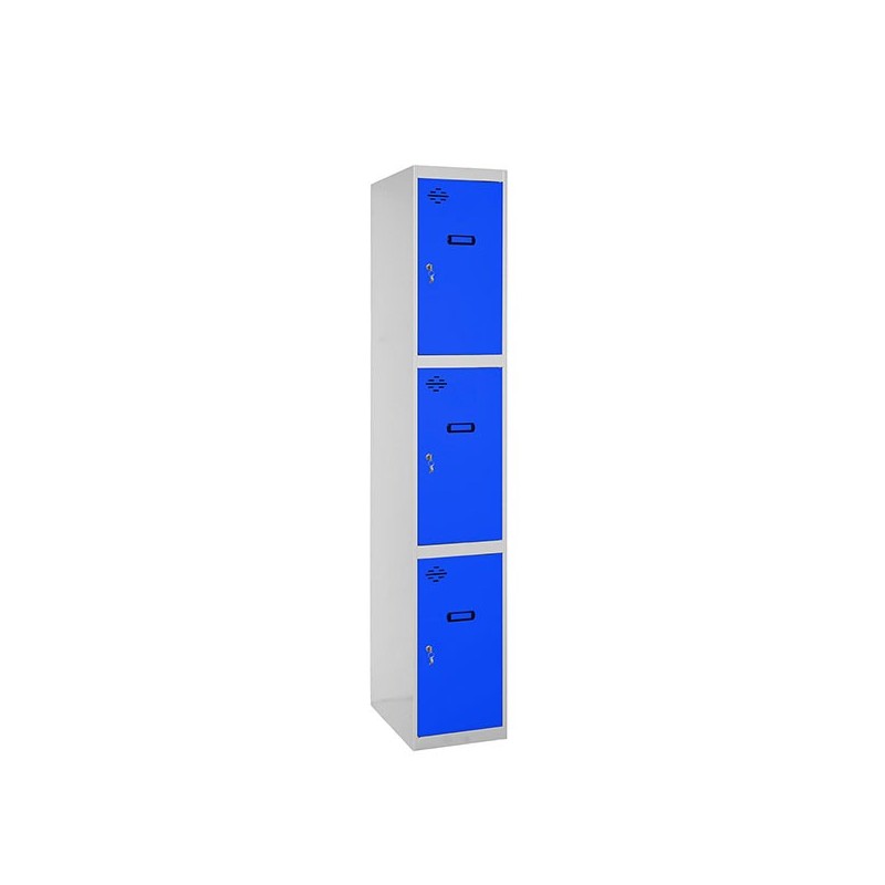 SIMONLOCKER PROF.DISM.3 PUERTA 1/3 400 IN GR/AZ