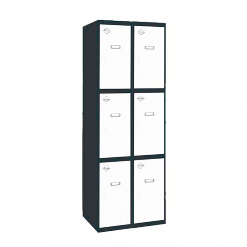 SIMONLOCKER PROF.DISM.3 PUERTA 2/6 300 (600)AN/BL