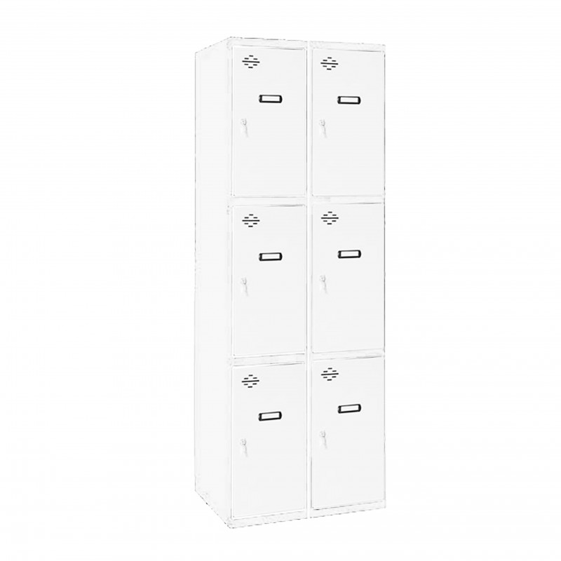 SIMONLOCKER PROF.DISM.3 PUERTA 2/6 300 (600)BL/BL