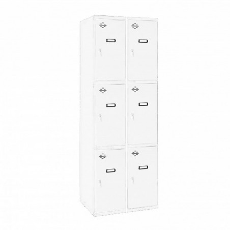 SIMONLOCKER PROF.DISM.3 PUERTA 2/6 300 (600)BL/BL