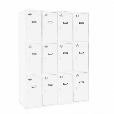 SIMONLOCKER PROF.DISM.3 PUERTA 4/12 300(1200)BL/BL