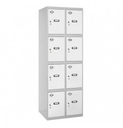 SIMONLOCKER DESM. 4 PUERTAS 2/8 300 (600) GR/BL