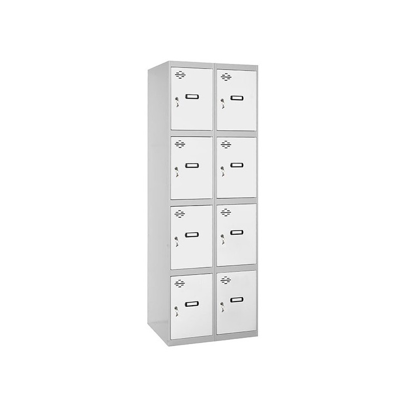 SIMONLOCKER DESM. 4 PUERTAS 2/8 300 (600) GR/BL