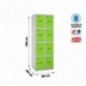 SIMONLOCKER DESM. 4 PUERTAS 2/8 300 (600) GR/VE