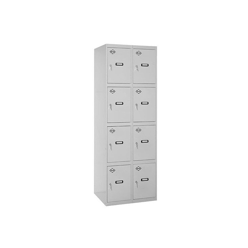 SIMONLOCKER DESM. 4 PUERTAS 2/8 400 (800) GRIS