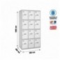 SIMONLOCKER DESM. 4 PUERTAS 3/12 300 (900) GR/BL