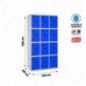 SIMONLOCKER DESM. 4 PUERTAS 3/12 400 (1200) GR/AZ