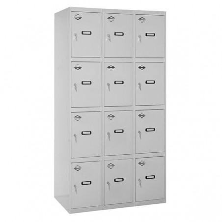 SIMONLOCKER DESM. 4 PUERTAS 3/12 400 (1200) GRI