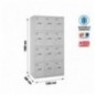 SIMONLOCKER DESM. 4 PUERTAS 3/12 400 (1200) GRI
