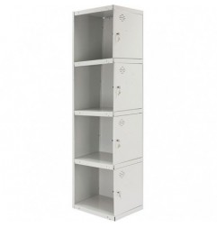 SIMONLOCKER PROF.DISM.4 PUERTA 1/4 300 ADI GRIS