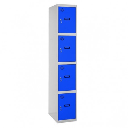 SIMONLOCKER PROF.DISM.4 PUERTA 1/4 300 IN GR/AZ