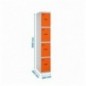 SIMONLOCKER PROF.DISM.4 PUERTA 1/4 300 IN GR/NA