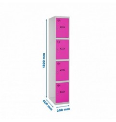 SIMONLOCKER PROF.DISM.4 PUERTA 1/4 300 IN GR/RS