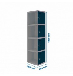 SIMONLOCKER PROF.DISM.4 PUERTA 1/4 400 ADI GR/AN