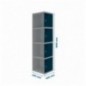 SIMONLOCKER PROF.DISM.4 PUERTA 1/4 400 ADI GR/AN