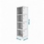 SIMONLOCKER PROF.DISM.4 PUERTA 1/4 400 ADI GR/BL