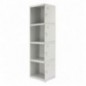 SIMONLOCKER PROF.DISM.4 PUERTA 1/4 400 ADI GRIS