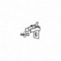 GM 16 Gancho muelle con tornillo VE1