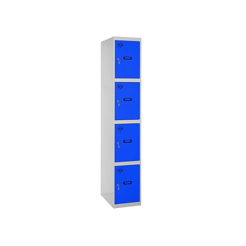SIMONLOCKER PROF.DISM.4 PUERTA 1/4 400 IN GR/AZ