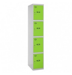SIMONLOCKER PROF.DISM.4 PUERTA 1/4 400 IN GR/VE