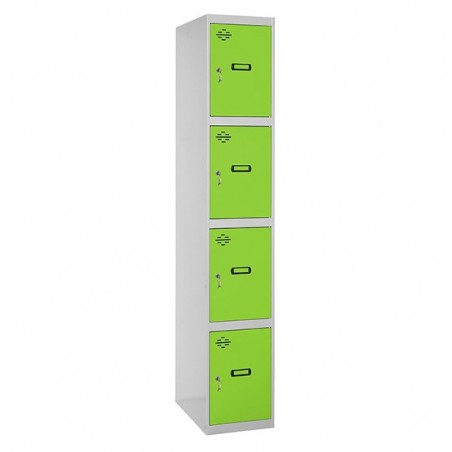 SIMONLOCKER PROF.DISM.4 PUERTA 1/4 400 IN GR/VE