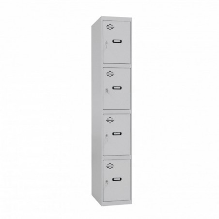 SIMONLOCKER PROF.DISM.4 PUERTA 1/4 400 IN GRIS