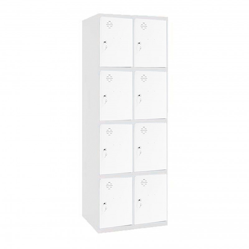 SIMONLOCKER PROF.DISM.4 PUERTA 2/8 300 (600)BL/BL
