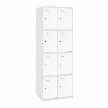 SIMONLOCKER PROF.DISM.4 PUERTA 2/8 300 (600)BL/BL