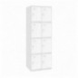 SIMONLOCKER PROF.DISM.4 PUERTA 2/8 300 (600)BL/BL