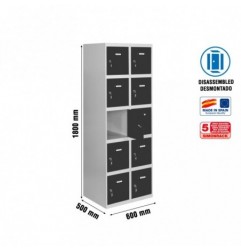 SIMONLOCKER DESM. 5 PUERTAS 2/10 300 (600) GR/AN
