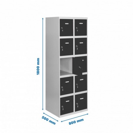SIMONLOCKER DESM. 5 PUERTAS 2/10 400 (800) GR/AN