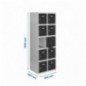 SIMONLOCKER DESM. 5 PUERTAS 2/10 400 (800) GR/AN