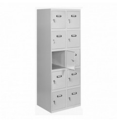 SIMONLOCKER DESM. 5 PUERTAS 2/10 400 (800) GRIS