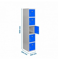 SIMONLOCKER PROF.DISM.5 PUERTA 1/5 300 IN GR/AZ
