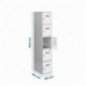 SIMONLOCKER PROF.DISM.5 PUERTA 1/5 300 IN GR/BL
