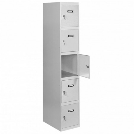 SIMONLOCKER PROF.DISM.5 PUERTA 1/5 300 IN GRIS