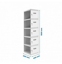 SIMONLOCKER PROF.DISM.5 PUERTA 1/5 400 ADI GR/BL